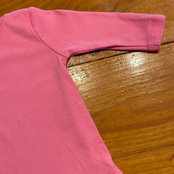NWOT 3m Okie Dokie pink sleeve body suit onesie “not large but still in charge” - Picture 10 of 12